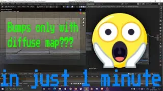 How to add bump without normal map | node tutorial in blender eevee