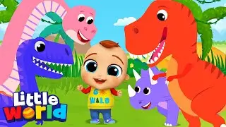 What's Your Favorite Dinosaur? | An Imagination Song |  Kids Songs & Nursery Rhymes by Little world