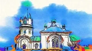 Храм Святого Архангела Михаила ( благотворительность ) авт Инна Журавлева Videoinna
