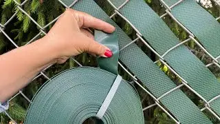ЗАБОРНАЯ ЛЕНТА ДЛЯ СЕТКИ РАБИЦЫ - ПРОСТО И КРАСИВО - Видео с канала 