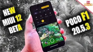 MIUI 12 BETA 20.5.3 POCO F1 ( PUBG VOICE CHANGER, NEW CAMERA UI & MORE ) #Hindi