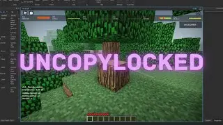 ROBLOX MINECRAFT REMAKE UNCOPYLOCKED