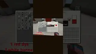 How to make the Poland 🇵🇱 flag in Minecraft #minecraft #flag #shorts #howto