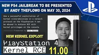 New PS4 Kernel Exploit to be presented by Theflow0 on May, a Possible PS4 11.00 Jailbreak