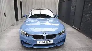 NOW SOLD - BMW M3 F80 - Yas Marina Blue with Ceramic Brakes (Inc engine sound) - Amoti Brighton