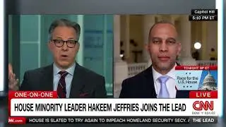 Leader Jeffries Joins CNN's The Lead with Jake Tapper