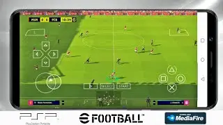 Playing PES 2023 PPSSPP - Android Mobile | English Commentary