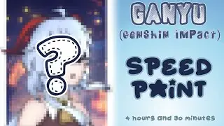 Speedpaint || Ganyu (Genshin Impact)