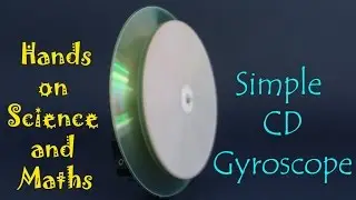 Simple CD Gyroscope | English