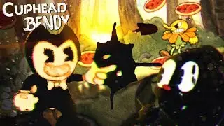 BENDY IN CUPHEAD?! (now this is something else..) | Cuphead Pt.9 [Bendy Mod] Mods Showcase