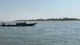 River & Boat in Village 4K