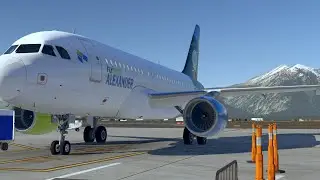 X Plane 11 Toliss a319 KJAC to KSLC