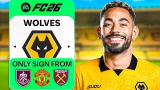 I Rebuild WOLVES with RELEGATED PLayers ONLY!