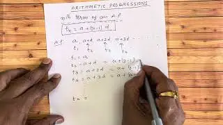 Arithmetic Progressions: nth term of an A P