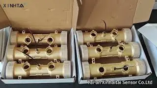 We are carefully packaging and shipping the water meter pipe sections and sensors #taianxinhaitai