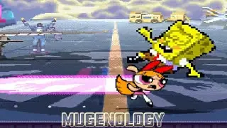 SpongeBob [Christian Nunez] vs Blossom (MvC) - SpongeBob SquarePants vs Powerpuff Girls - MUGEN