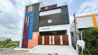Coimbatore Neelambur 3cent 2bhk 2portion east facing home available for sale-rental income property