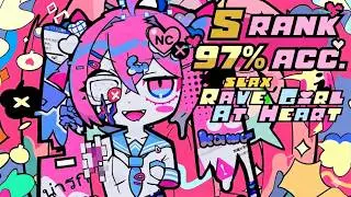 Osu!Mania | Rave girl at heart 1.5 NC S rank !