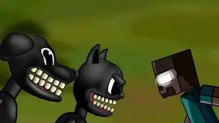 Cartoon Cat & Cartoon dog VS Herobrine 1% epic battle   (Drawing Cartoon 2 )✨ 🔥🔥