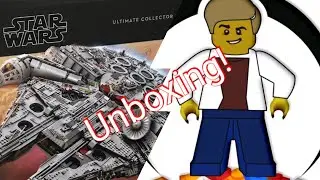 Unboxing the Lego Millenuim Falcon!