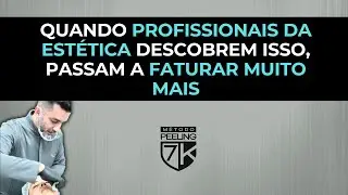 QUANDO PROFISSIONAIS DA ESTÉTICA DESCOBREM ISSO, PASSAM A FATURAR MUITO MAIS. |PEELING 7K