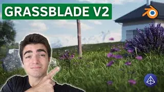 GRASSBLADE V2 - What's New in the Blender Add-on