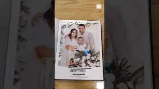 Have a look at our premium baptism albums I book us now: 8075667676, 9747540383