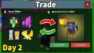 Trading From Noobini To Headless Horseman in Roblox - Day 2