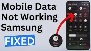 [FIX] Mobile Data Not Working on Samsung Phone