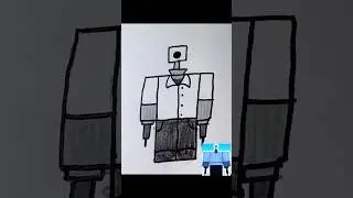 How to draw Engineer Cameraman | Toilet Tower Defense Roblox 