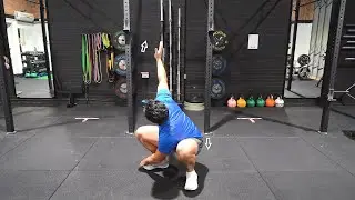 Squat Twist Stretch | Mobility | Strength and Conditioning Exercises