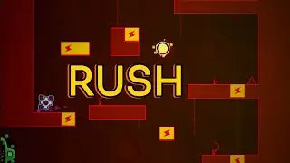 Rush 100% daily level/ geometry dash/GD