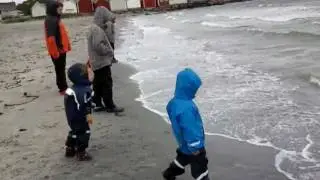 Slaskeman firmy Didriksons - przeciwdeszczowy zestaw dla dzieci. Test w Norwegii
