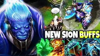 New Sion Season 14 Buffs made him a 6000HP MONSTER with the Immortal Build 🔥 LoL Sion s14 Gameplay
