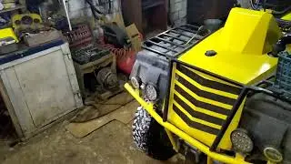 Усиливаю рулевую ось на квадроцикле.