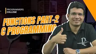 C Programming Tutorial - Part 18 | Creating and Using Functions in Your Program