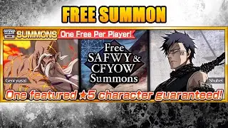 Bleach Brave Souls - Free SAFWY & CFYOW Summons