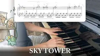 "Sky Tower" (from "Pokémon Mystery Dungeon: Rescue Teams") || Piano Cover + Sheets!