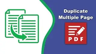 How to Clone Multiple Pages in a PDF Document in PDF XChange Editor