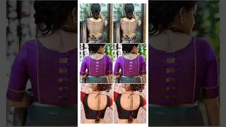 most Beautiful Blouse Designs//Back Neck Blouse Designs New Model