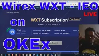 🔴investing in WIREX on OKEx OK Jumpstart IEO [LIVE]