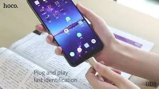 How to Copy Files from Mobile Phone to a USB Flash Drive - UD10 32/64GB Type C USB Flash Drive