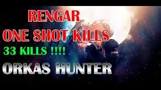 How JG (RENGAR) Carry The Game. 33 !!!! Kills (ORKAS 3)