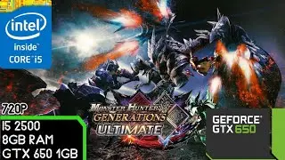 MONSTER HUNTER GENERATIONS ULTIMATE | i5 2500 + GTX 650 1gb | Yuzu emulator