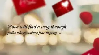 Create an unforgettable valentine day video for someone you love