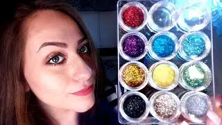 איך לדחוס נצנצים!! |DIY pressed glitter