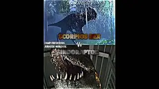 Indoraptor vs Scorpios Rex 