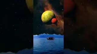 Vfx edit outer space | Reels | visual effect # shorts