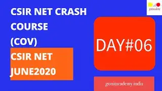 6-CSIR NET MATH(CALCULUS OF VARIATION)||CSIR NET MATHEMATICS||CSIR NET CRASH COURSE