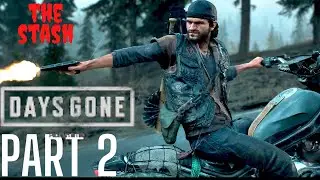 DAYS GONE PC Gameplay Walkthrough Part 2 (Hindi) THE STASH (FULL STORY) 👹 @ 1080p HD✔